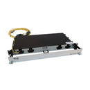Eaton Tripp Lite N48S-2M3X8M-20 Preloaded Fiber Panel, 1U, 2 x (3 x 8F MTP/MPO-APC Female-to-Female) 24F OS2 Trunk Cables, 20 m