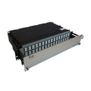 EATON Tripp Lite Series Preloaded Fiber Patch Panel, 2U, 32x 12F MTP/MPO-APC to 4x LC Duplex F/F, OS2 Singlemode, 3 m – N48S-32M8L4-03