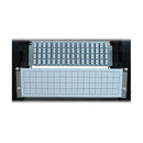 Eaton Tripp Lite N48S-64M8L4-03 Preloaded Slack-Free Fiber Patch Panel, 3U, 64 x 12F MTP/MPO-APC to 4 x LC Duplex, OS2, 3 m