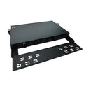 Eaton Tripp Lite 1U High-Density Fiber Patch Panel 144 LC/UPC Singlemode with 6 Splice Cassettes (N600P-144U-6)