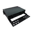 Eaton Tripp Lite 2U High-Density Fiber Patch Panel 288 LC/APC SM with 12 Splice Cassettes (N600P-288A-12)
