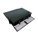 Eaton Tripp Lite 2U High-Density Fiber Patch Panel with 12 Splice Cassettes, 288 LC/UPC OS2 Singlemode Ports (N600P-288U-12)