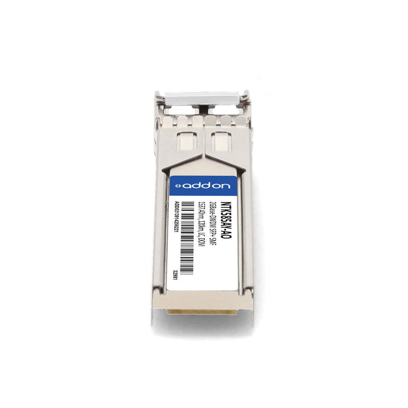 AddOn Ciena® NTK585AY Compatible TAA OC-48-DWDM SFP Transceiver 100GHz (SMF, 1537.40nm, 120km, LC, DOM)
