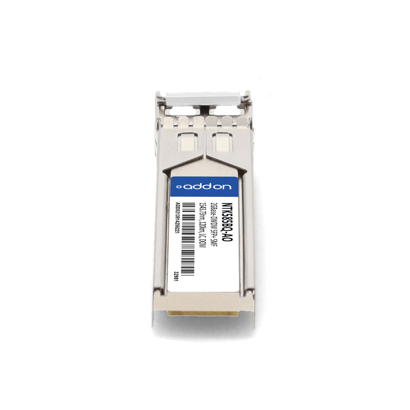AddOn Ciena NTK585BQ Compatible TAA OC-48-LR2 DWDM 100GHz SFP Transceiver (1543.73nm, 120km, LC, DOM)