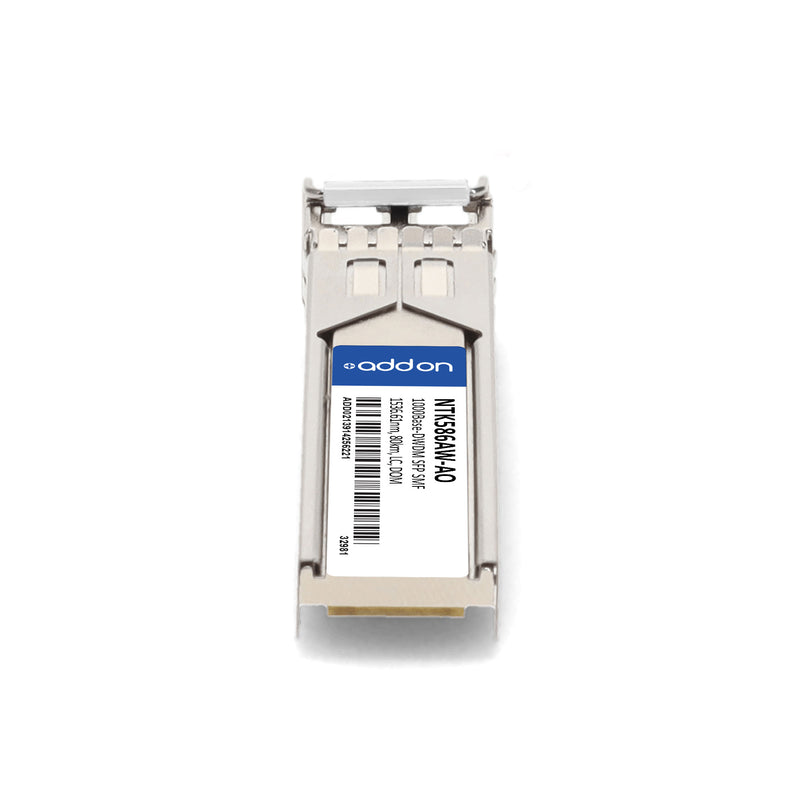 AddOn Ciena® NTK586AW Compatible TAA 1000Base-DWDM SFP Transceiver (1536.61nm, 80km, LC, DOM)