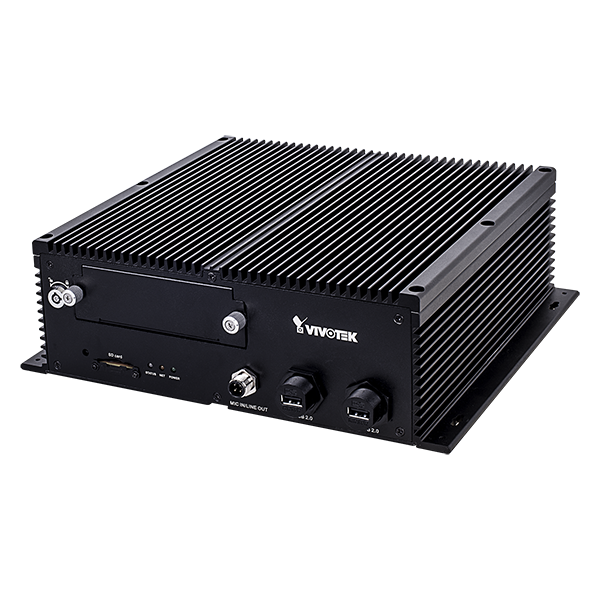 Vivotek NV9311P-M12 H.265 8-Channel Mobile NVR with 8x M12 PoE, Built-in GNSS & G-Sensor