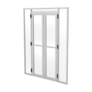 Eaton NXEORDCH9042 RapidPod End-of-Row Door Kit, Single Café, 90" x 42", Black, TAA