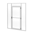 Eaton NXEORDSH9036 RapidPod End-of-Row Door, Single Swing, 90" x 36", TAA