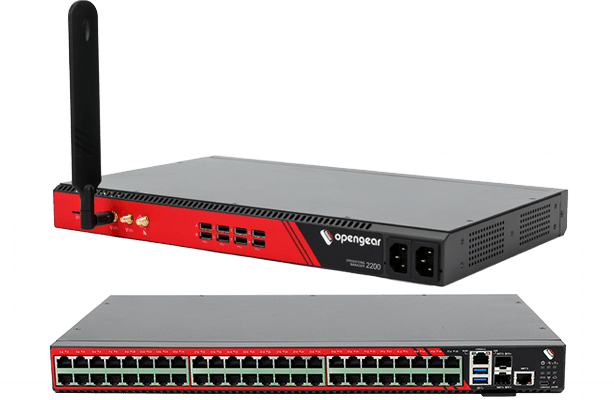 Opengear OM2248-10G-L-AU Operations Manager – 48-Port Console Server with 10G SFP+ & LTE-A (AU Model)