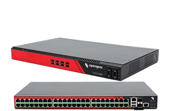 Opengear OM2248-10G-DDC Operations Manager – 48 Serial Ports, 10G SFP+, Dual AC