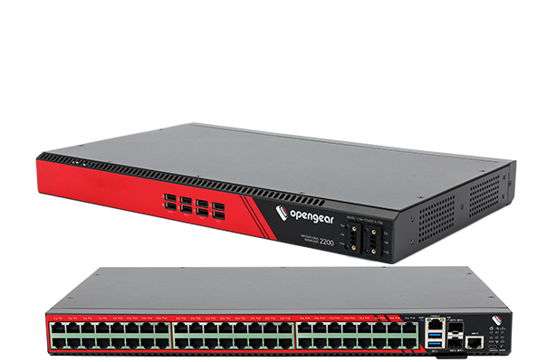 Opengear OM2248-10G-DDC Operations Manager – 48 Serial Ports, 10G SFP+, Dual AC