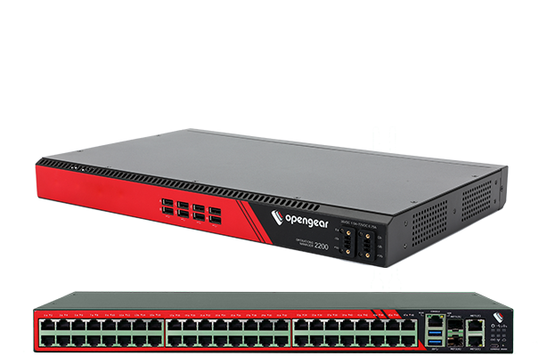 Opengear OM2248-DDC Operations Manager – 48-Port Serial Console Server with Dual DC Power