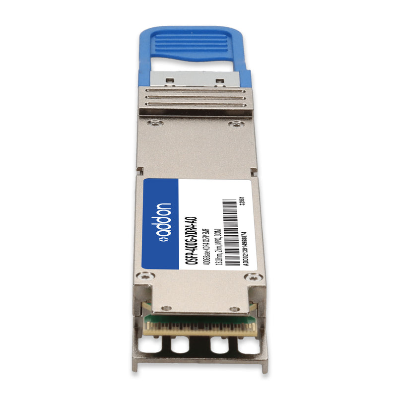 AddOn Arista Networks® OSFP-400G-XDR4 Compatible TAA 400GBase-XDR4 PAM4 OSFP Transceiver (SMF, 1310nm, 2km, MPO, DOM)