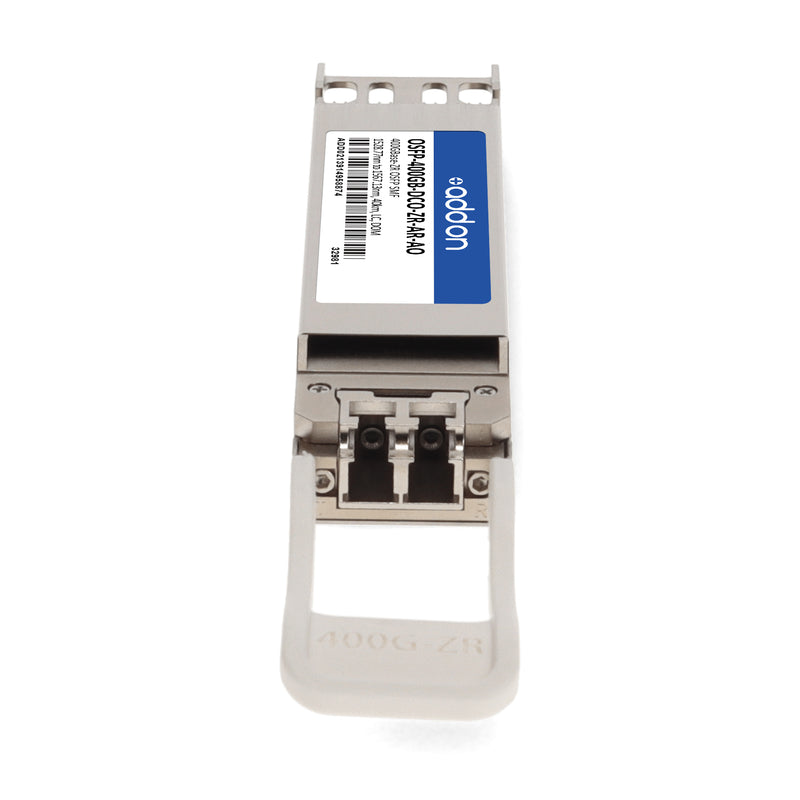 AddOn Arista Networks® Compatible TAA 400GBase-ZR Coherent OSFP Transceiver (SMF, 1528.77–1567.13 nm, 40 km, LC, DOM)