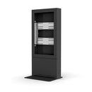 Chief Impact Freestanding Single-Sided Base Accessory for Floor Kiosks, Black (PACLFB)