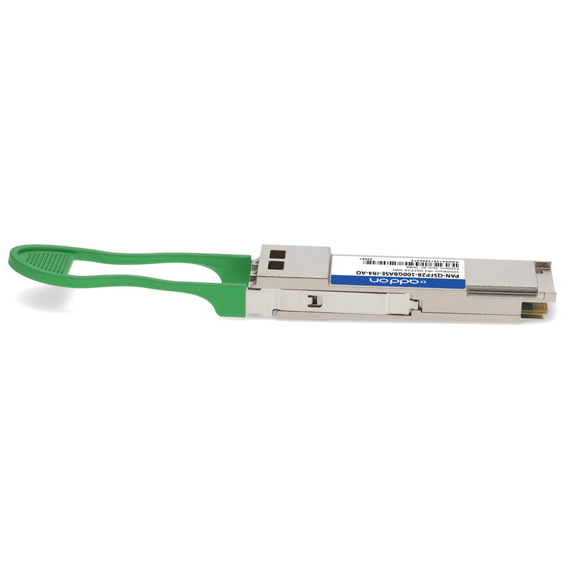 AddOn Palo Alto Networks® PAN-QSFP28-100GBASE-IR4 Compatible TAA 100GBase-IR4 QSFP28 Transceiver (SMF, 1310nm, 2km, LC, DOM)