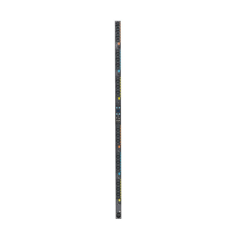 Eaton G3 Universal-Input Managed PDU, 0U Vertical, 208V/415V, 42 Outlets, LCD, Ethernet, USB, Serial – EVMAGU23X-3