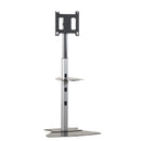 Large Flat Panel Floor AV Stand for 42–86 Displays (PF1US)