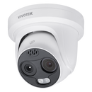 Vivotek TT9333-E (3.5mm) Dual-Sensor Thermal Turret Network Camera with Temperature Measurement, AI Analytics, and Early Fire Detection