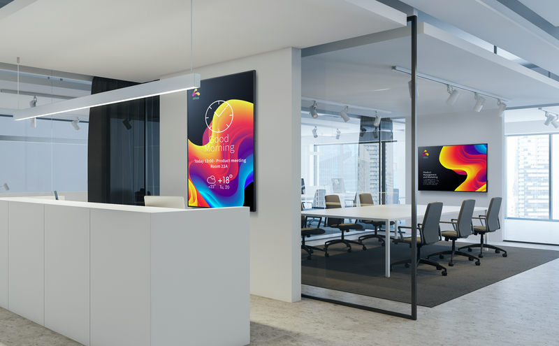 Sharp PN-ME752 75" UHD 4K Commercial Display with Android 13 and SoC