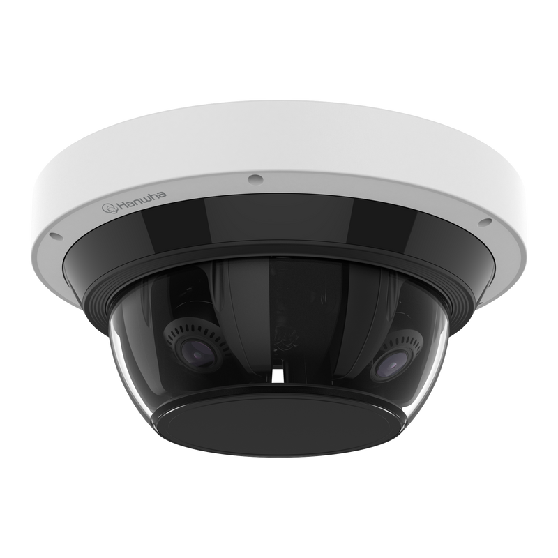 Hanwha Vision PNM-9084RQZ1 2MP × 4CH IR PTRZ Multi-Directional Network Camera