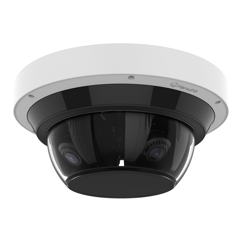 Hanwha Vision PNM-9084RQZ1 2MP × 4CH IR PTRZ Multi-Directional Network Camera