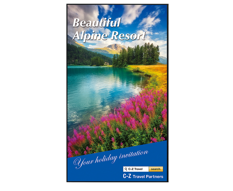 Sharp PNR606 60" Full HD LCD Display with Face-Up and Portrait Modes