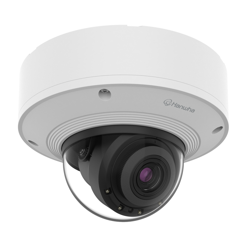 Hanwha PNV-A9081R 4K AI IR Vandal Dome Network Camera