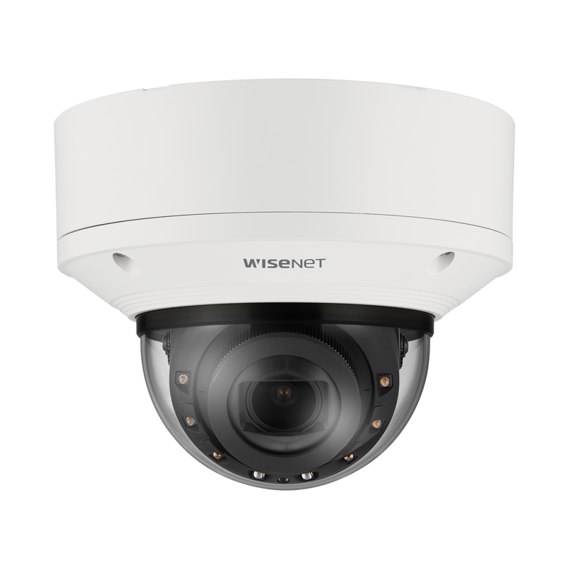 Hanwha Vision XNV-9083R 4K AI IR Vandal Dome Network Camera