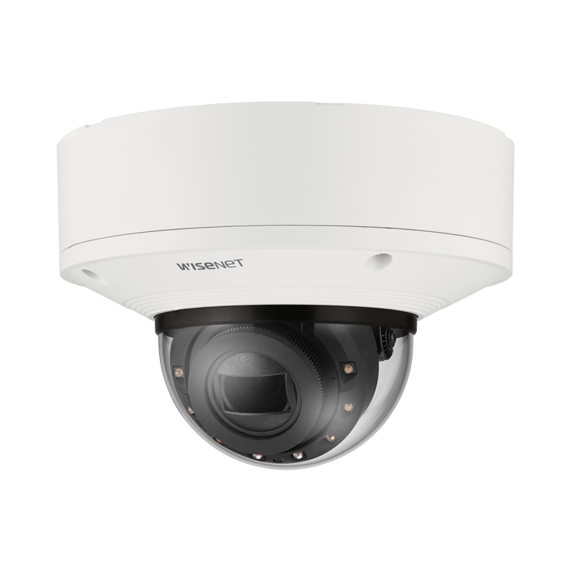 Hanwha Vision XNV-9083R 4K AI IR Vandal Dome Network Camera