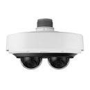 Hanwha Vision PNM-C12083RVD/KEX Dual 6MP AI Multi-Directional IR Camera (TAA Compliant)