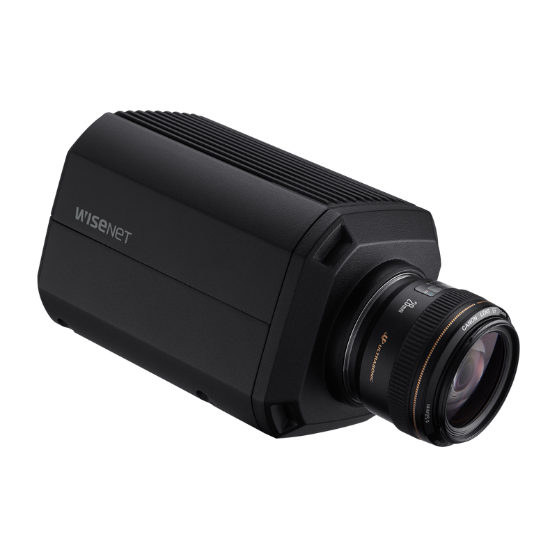 Wisenet TNB-9000 33.2MP 8K Indoor/Outdoor Network Box Camera – Black