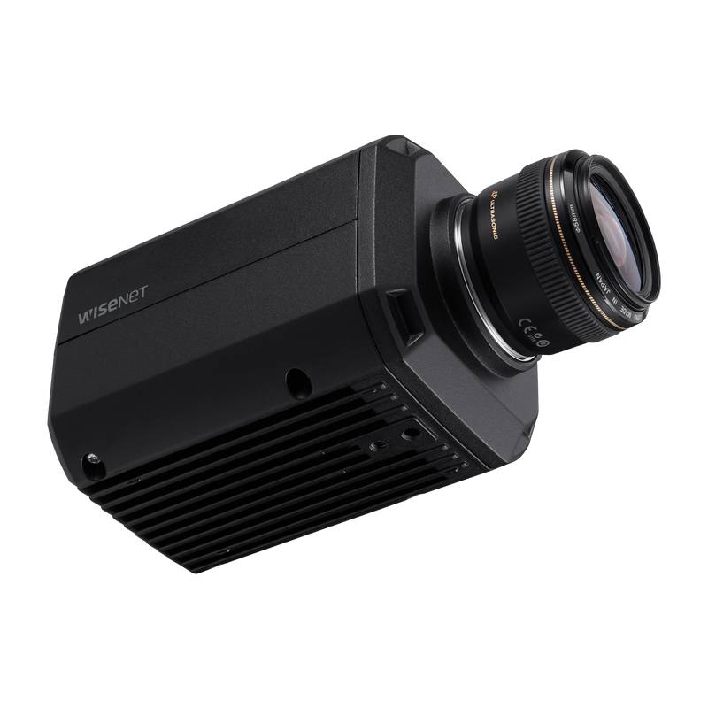 Wisenet TNB-9000 33.2MP 8K Indoor/Outdoor Network Box Camera – Black