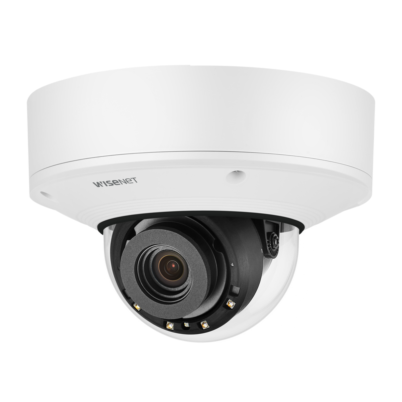 Hanwha Vision XNV-9082R 4K IR Outdoor Vandal Dome Network Camera