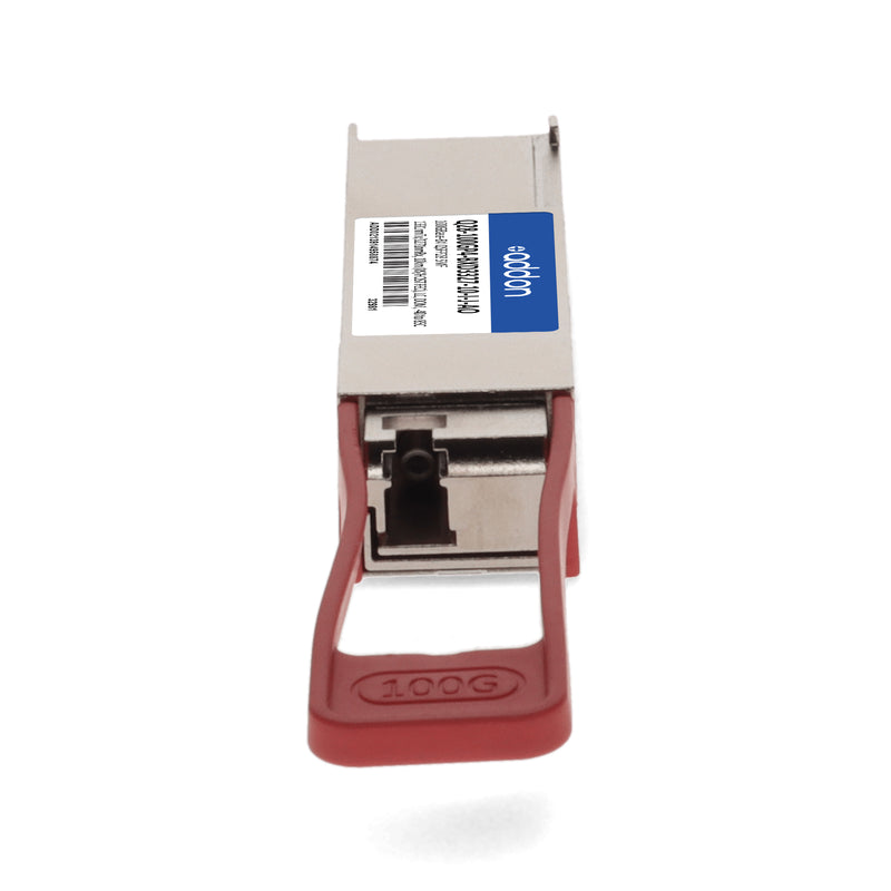 AddOn Juniper Networks® Compatible TAA 100GBase-BX PAM4 QSFP28 Transceiver (SMF, 1331nmTx/1271nmRx, 10km w/FEC, LC, DOM, -40 to 85°C)