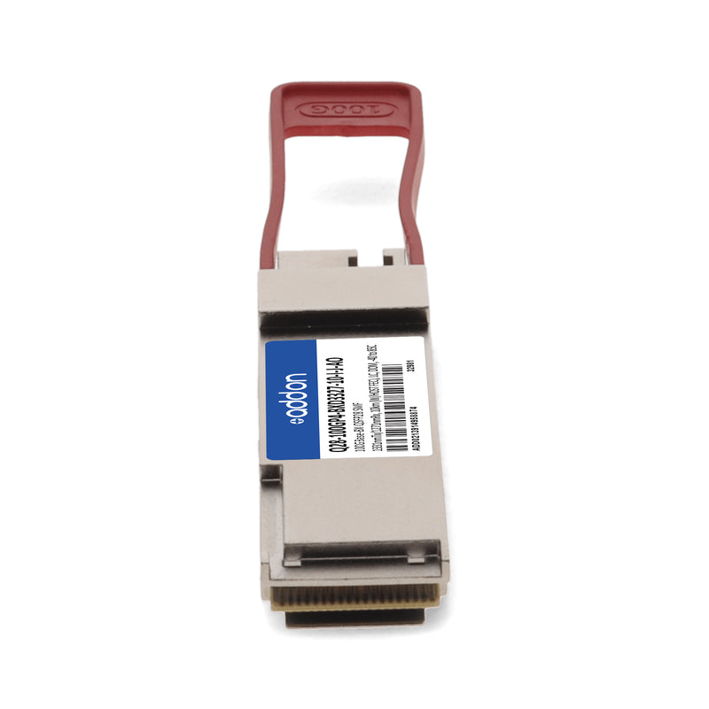 AddOn Juniper Networks® Compatible TAA 100GBase-BX PAM4 QSFP28 Transceiver (SMF, 1331nmTx/1271nmRx, 10km w/FEC, LC, DOM, -40 to 85°C)