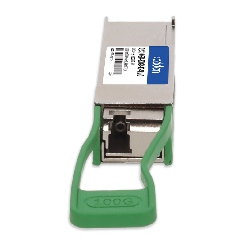AddOn Arista Networks® Compatible TAA 100GBase-BX ER1 PAM4 QSFP28 Transceiver (SMF, 1309.14nmTx/1304.58nmRx, 40km, LC, DOM)