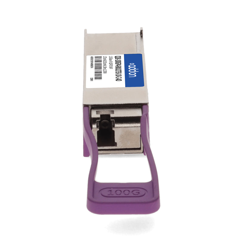 AddOn Cisco® Q28-100GP4-BXU2733-10-C Compatible 100GBase-BX QSFP28 Single Lambda Transceiver (1271nmTx/1331nmRx, 10km, SMF, LC, DOM, FEC, TAA)