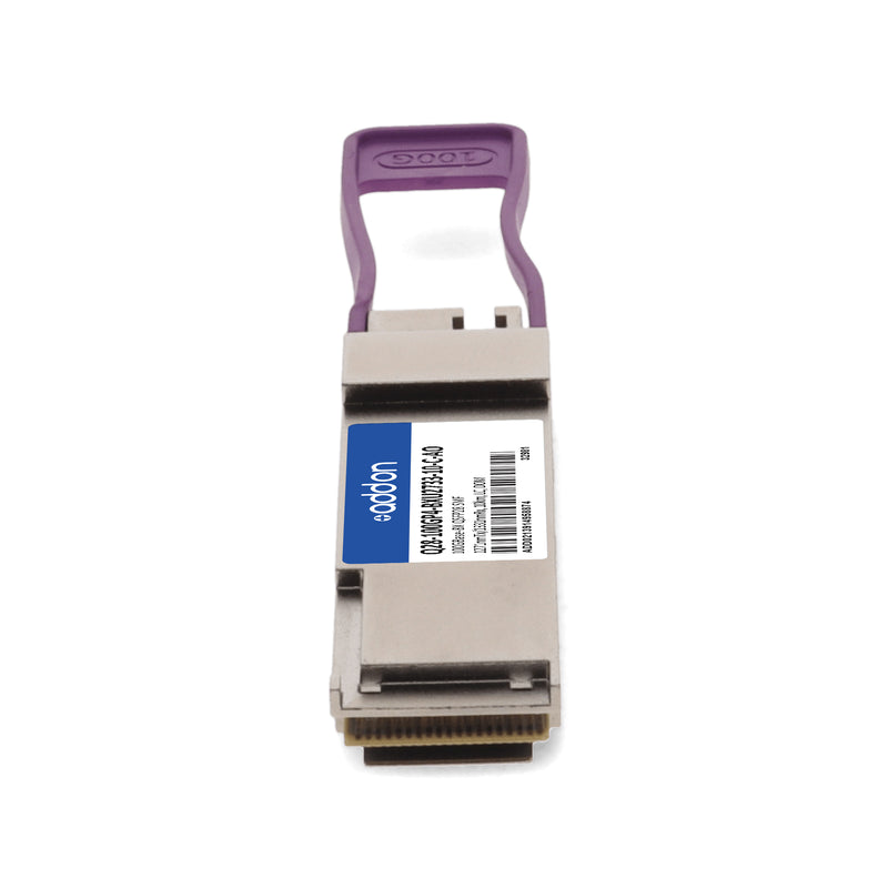 AddOn Cisco® Q28-100GP4-BXU2733-10-C Compatible 100GBase-BX QSFP28 Single Lambda Transceiver (1271nmTx/1331nmRx, 10km, SMF, LC, DOM, FEC, TAA)