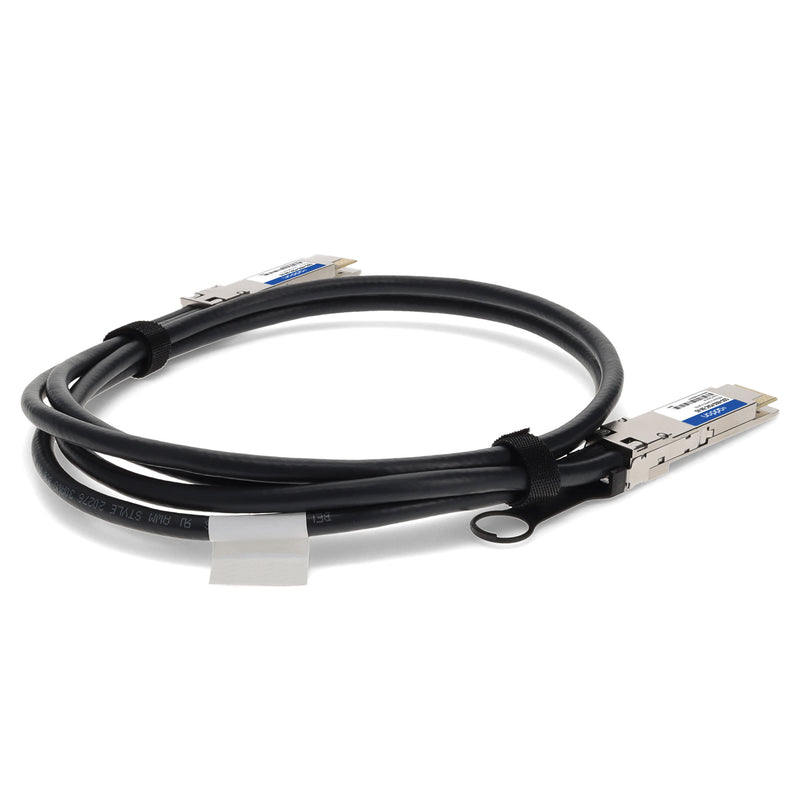 AddOn Juniper Networks® QDD-400G-PDAC-3M Compatible 400GBase-CU QSFP-DD to QSFP-DD Direct Attach Cable (Passive Twinax, 3m)