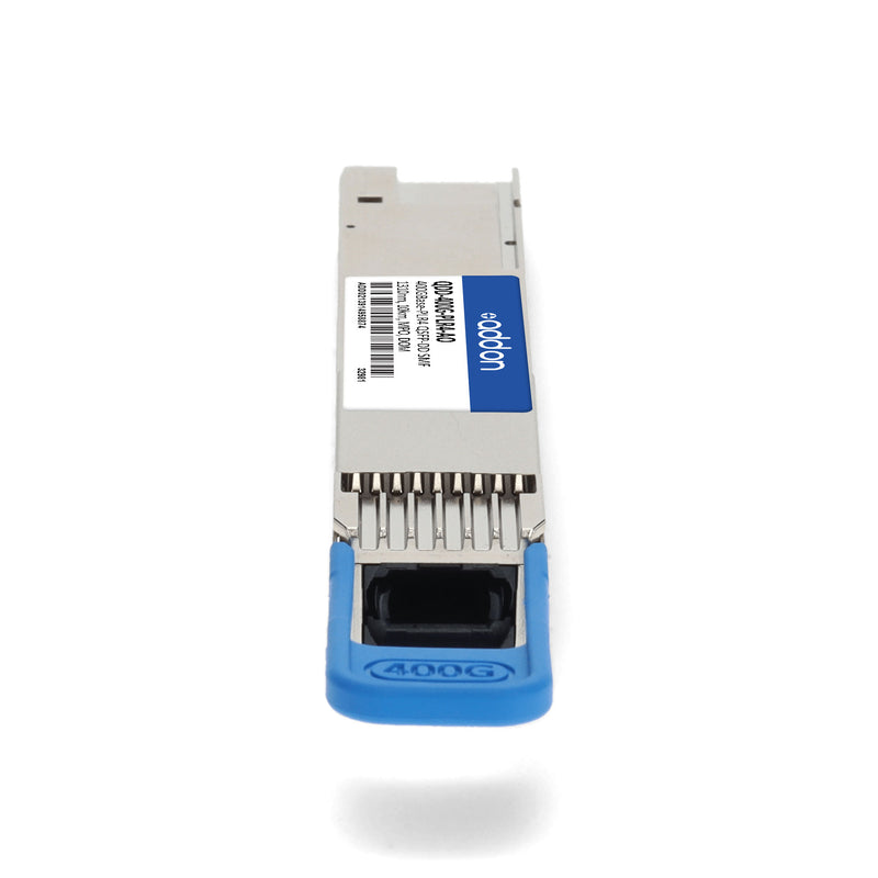 AddOn Juniper Networks® QDD-400G-PLR4 Compatible TAA 400GBase-PLR4 QSFP-DD Transceiver (SMF, 1310 nm, 10 km, MPO, DOM)