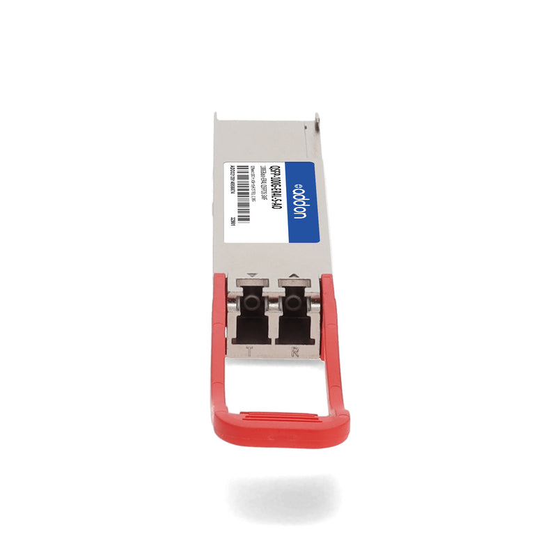 AddOn Cisco® QSFP-100G-ER4L-S Compatible TAA 100GBase-ER4L QSFP28 Transceiver (SMF, 1295nm–1309nm, 40km w/ Host FEC, LC, DOM)