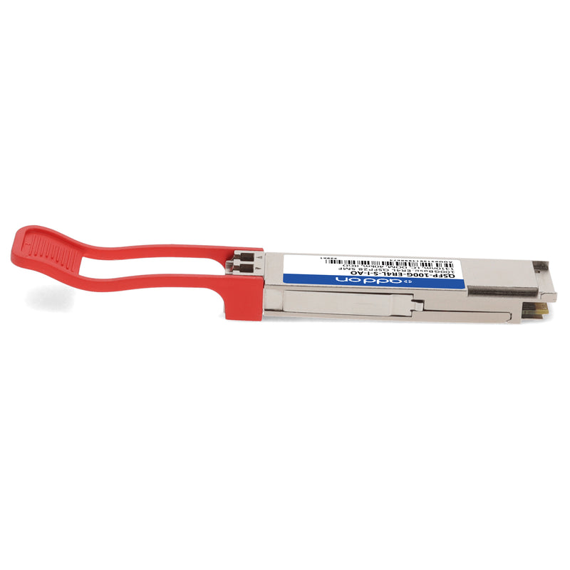 AddOn Cisco® QSFP-100G-ER4L-S-I Compatible TAA 100GBase-ER4L QSFP28 Transceiver (SMF, 1295nm–1309nm, 40km, LC, DOM, -40 to 85°C)