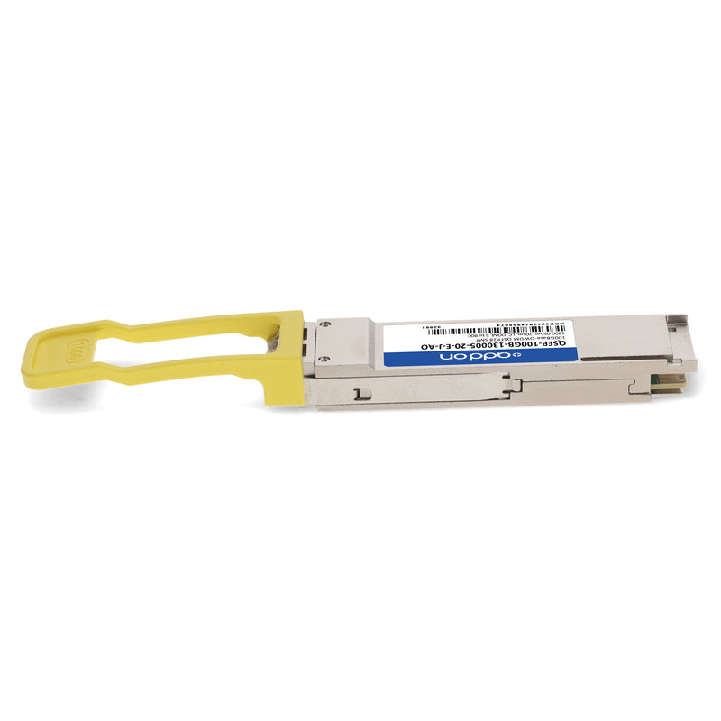 AddOn Juniper Networks® QSFP-100GB-130005-20-E-J Compatible TAA 100GBase-OWDM QSFP28 O-Band Transceiver (1300.05 nm, 20 km, LC, DOM, -5 to +80 °C)