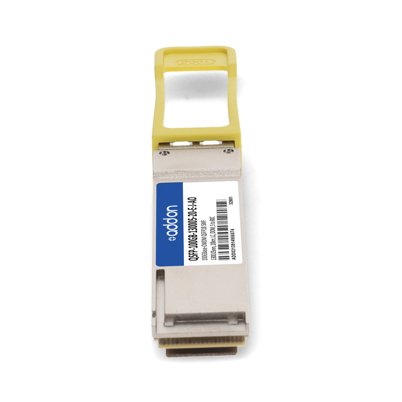 AddOn Juniper Networks® QSFP-100GB-130005-20-E-J Compatible TAA 100GBase-OWDM QSFP28 O-Band Transceiver (1300.05 nm, 20 km, LC, DOM, -5 to +80 °C)