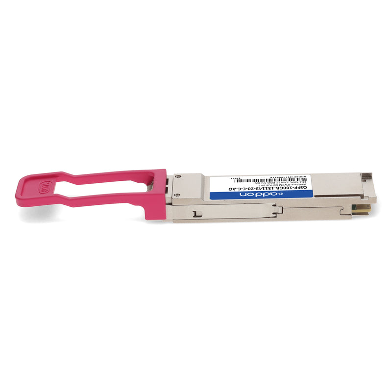 AddOn Cisco® QSFP-100GB-131143-20-E-C Compatible TAA 100GBase-OWDM QSFP28 1311.43nm 20km LC SMF DOM Transceiver
