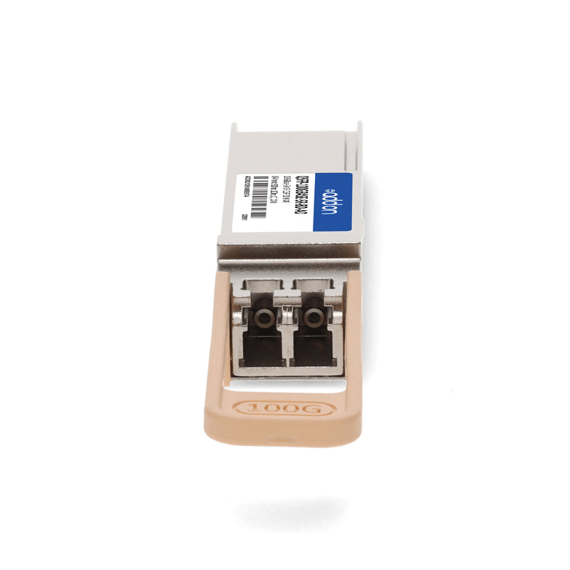 AddOn QSFP-100GBASE-SR-BD-AO Compatible 100GBase-BiDi QSFP28 Transceiver (MMF, 844nm–918nm, 100m, LC, DOM, TAA, MSA)