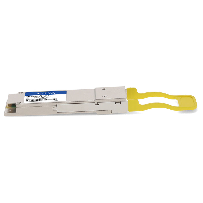 AddOn Arista® QSFP-40G-PLRL4 Compatible TAA 40GBase-PLR4 QSFP+ Transceiver (SMF, 1310nm, 1km, MPO, DOM)