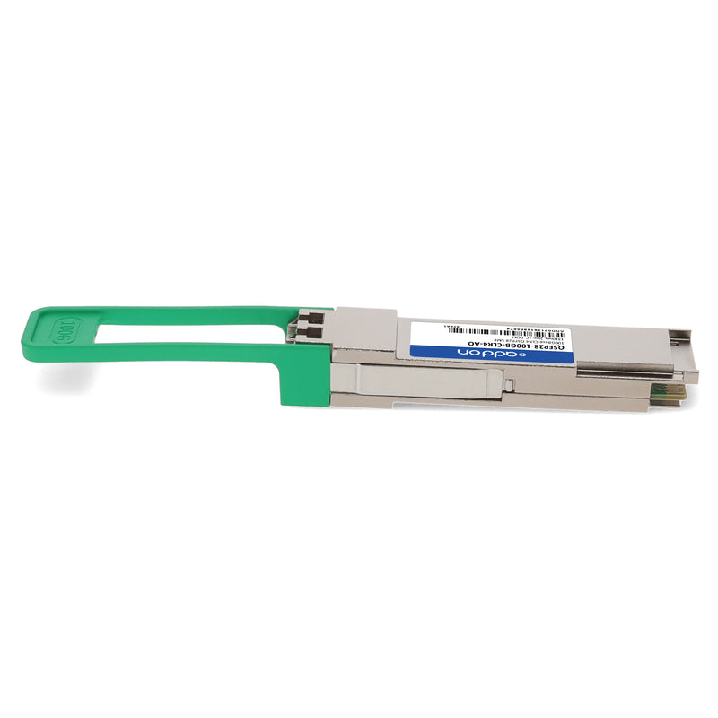 AddOn MSA & TAA Compliant 100GBase-CLR4 QSFP28 Transceiver (SMF, 1310nm, 2km, LC, DOM)