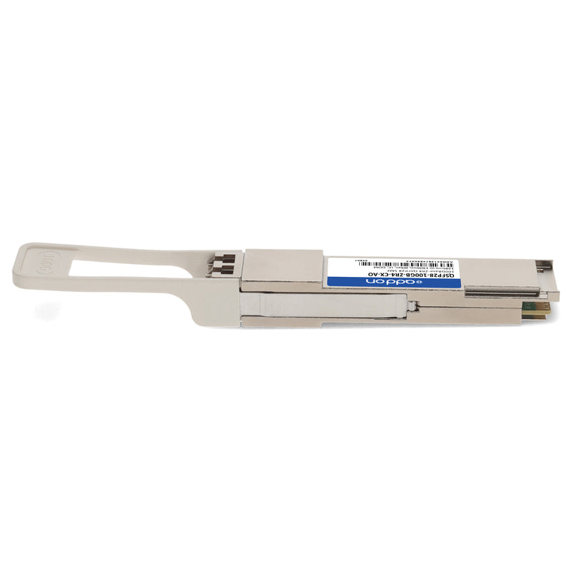 AddOn Calix® Compatible TAA 100GBase-ZR4 QSFP28 Transceiver (SMF, 1295–1309 nm, 80 km, LC, DOM)